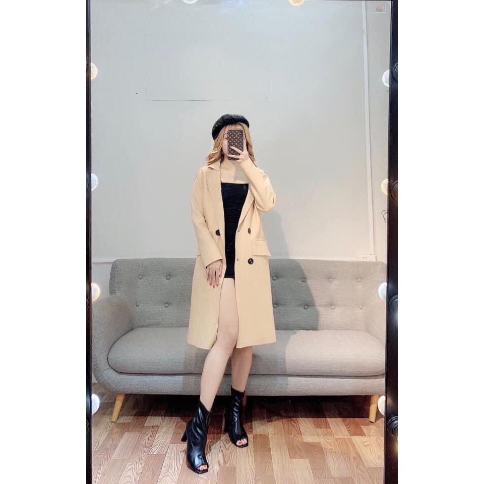ÁO Khoác Dạ Nữ ⚡️𝐅𝐑𝐄𝐄 𝐒𝐇𝐈𝐏⚡️ ÁO Dạ Ép túi Nắp Dáng Dài siêu đẹp ( áo dạ ép túi nắp) | BigBuy360 - bigbuy360.vn