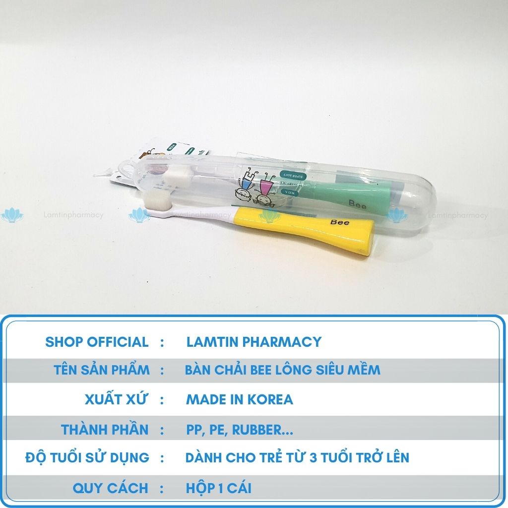 Bàn chải siêu siêu mềm mịn nano kids toothbrudh cho trẻ em từ 3 tuổi, hàng chính hãng, sản xuất tại hàn quốc