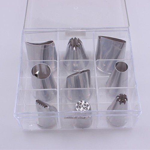 Set đuôi bắt bông kem 3D to (9 cái)