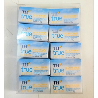 10 viên x 10g BƠ LẠT TỰ NHIÊN VN TH TRUE Natural Unsalted Butter nw5