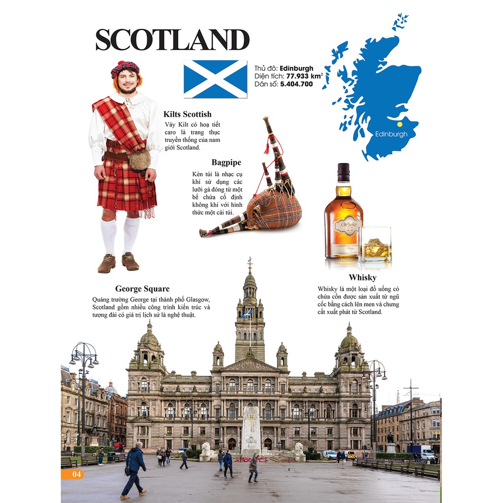 Sách - Atlas các quốc gia trên thế giới Châu Âu