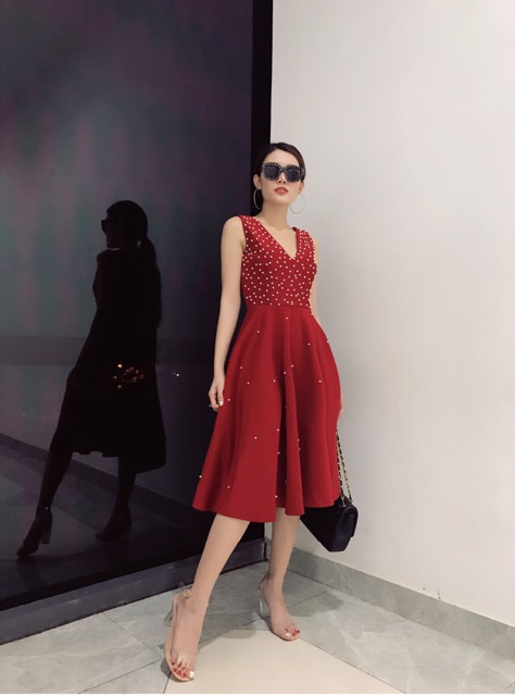 Đầm xoè đính châu | BigBuy360 - bigbuy360.vn