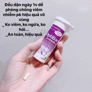 Men vi sinh optibac tím 30v