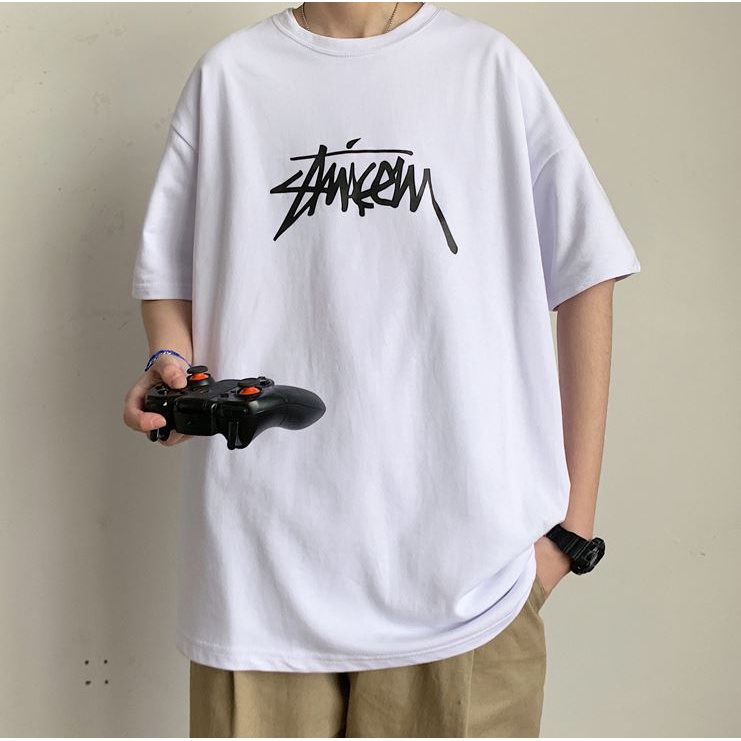 Áo thun tay lỡ nam nữ, áo phông unisex form rộng oversize D132 | BigBuy360 - bigbuy360.vn