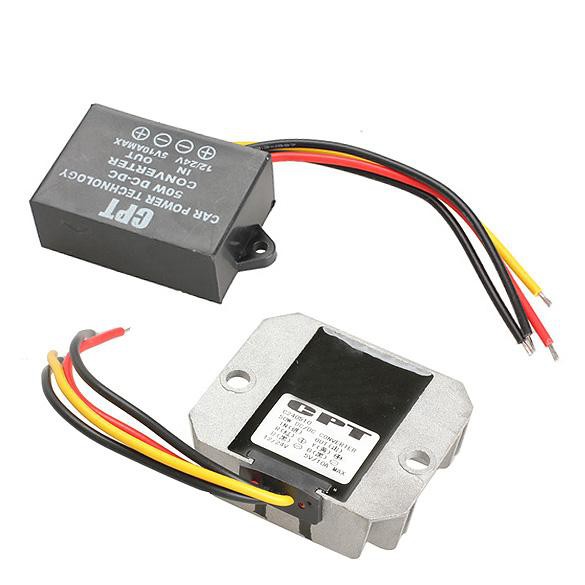 dc-dc Converter Step-Down Buck 12v 24v to 5v 10a 50w car Power Adapter Electronic