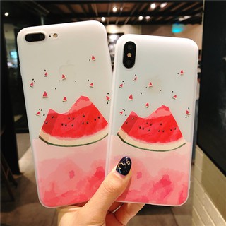 [IPHONE] Ốp Lưng Silicon  Dưa Hấu