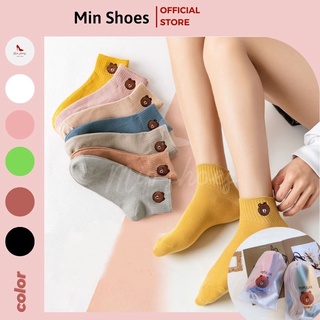 Tất nam nữ cổ thấp đa sắc màu ấm chân
