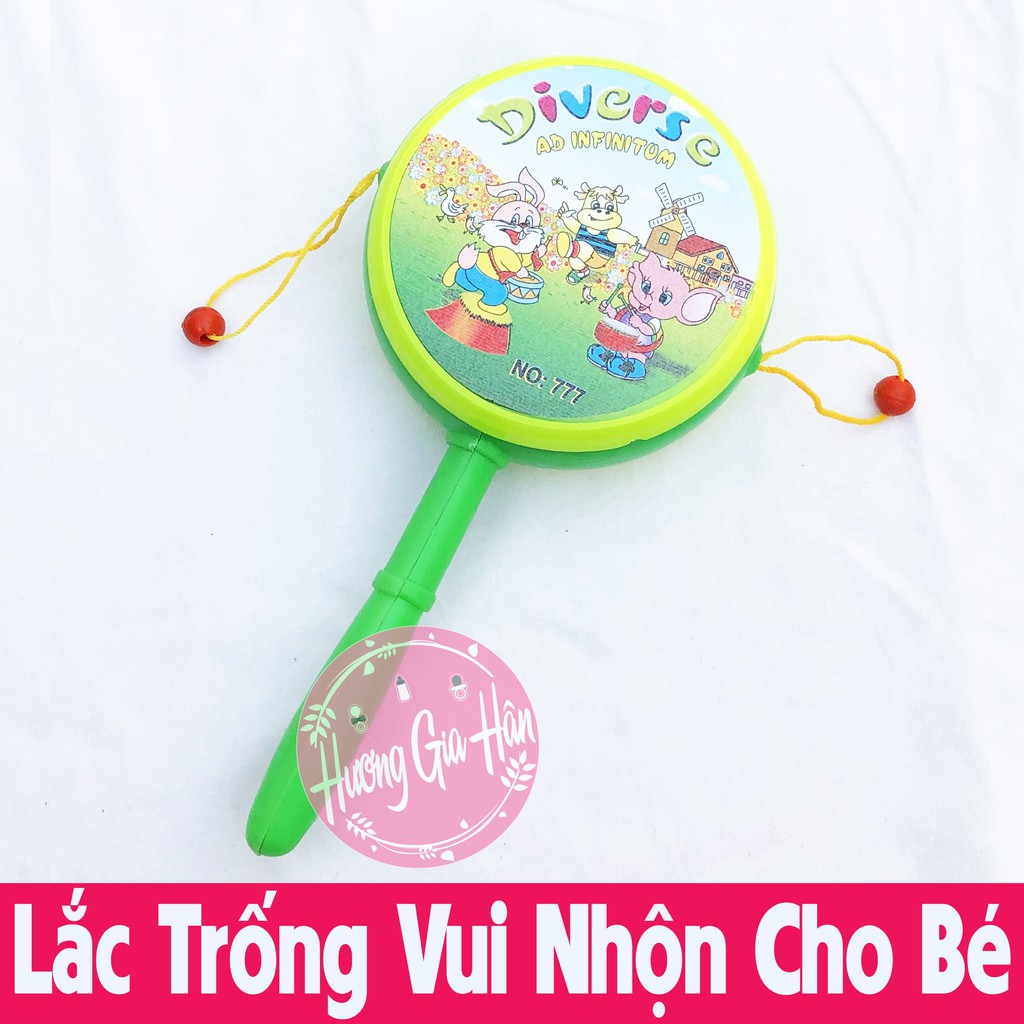 [Mã TOYJAN hoàn 20K xu đơn 50K] Lắc Trống Vui Nhộn Cho Bé - goodbaby, luvamo, hanhdecal, shop mẹ xôi