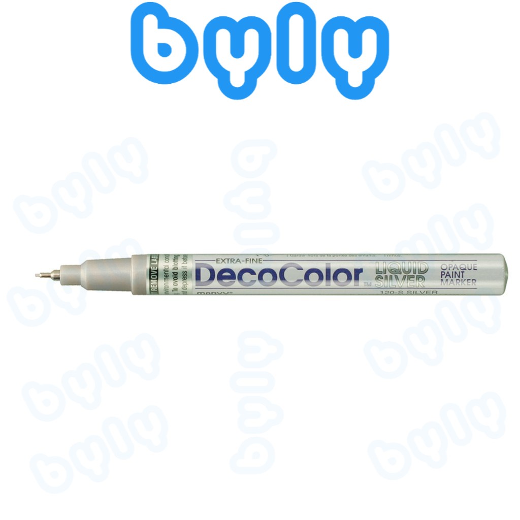 [Ship hỏa tốc] Deco Color - Bút sơn ngòi kim Mettallic Marker chất lượng cao Marvy 120 130 140 - ByLy Store