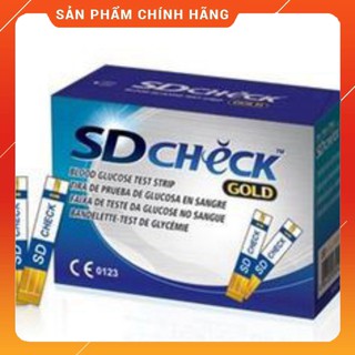 Que thử đường huyết sd check gold