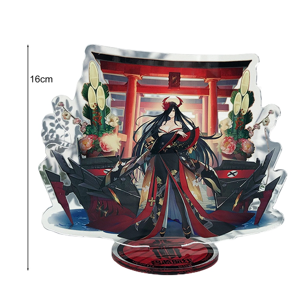 Mô hình nhân vật anime Azur Lane dạng thẻ đứng bằng Acrylic