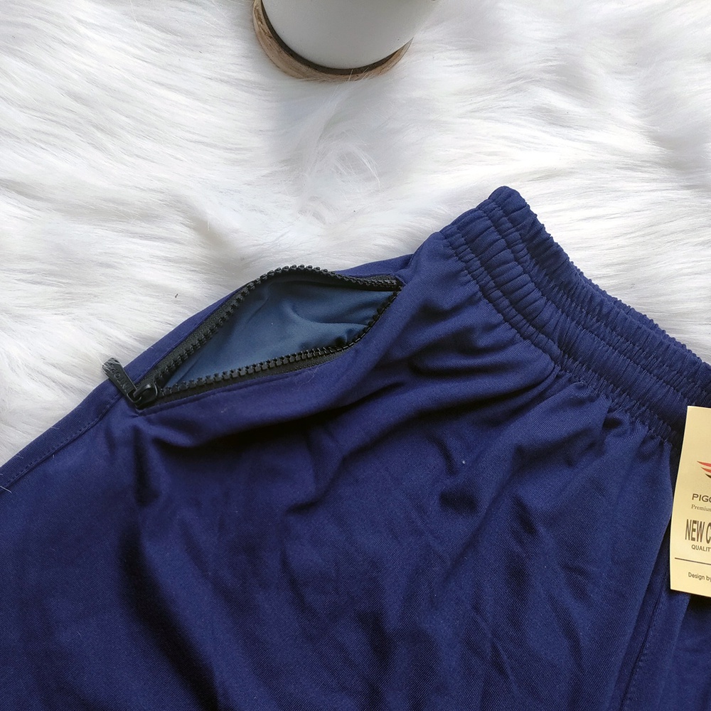 Quần short nam túi khóa kéo - quần đùi nam