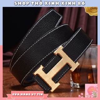 Thắt Lưng Nam Kiểu Dáng Chữ H Cao Cấp Trang Nhã Sang Trọng
