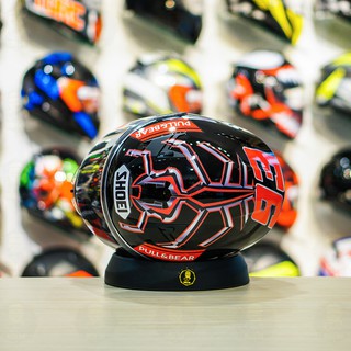 Tem Decal Shoei M93 Đỏ Dán Mọi Mũ Fullface (không bao gồm mũ)