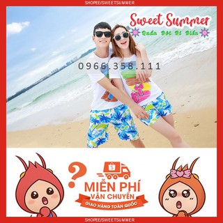 Quần Áo Gia Đình Đi Biển - Sắc Màu