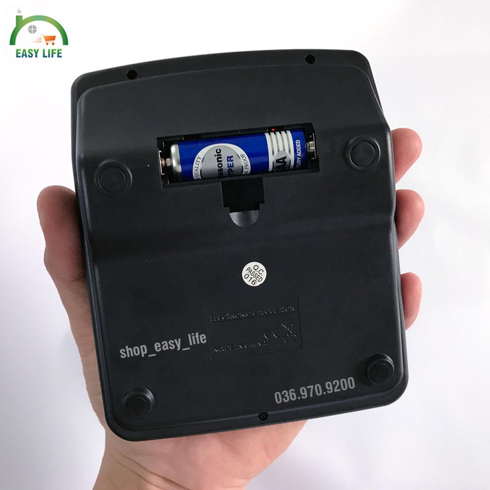 Máy Tính Cầm Tay Dexin 12 Số Dùng Năng Lượng Mặt Trời Hoặc Pin