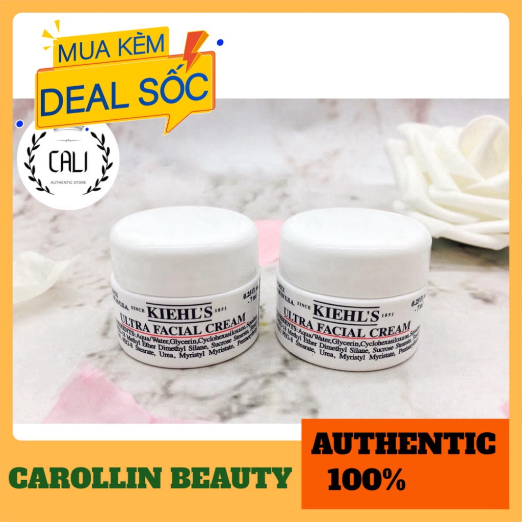Kem dưỡng da 💖 FREESHIP 💋  Kem dưỡng Ultra Facial Kiehl's 7ml chính hãng [ Minisize ] CAROLLIN BEAUTY | BigBuy360 - bigbuy360.vn