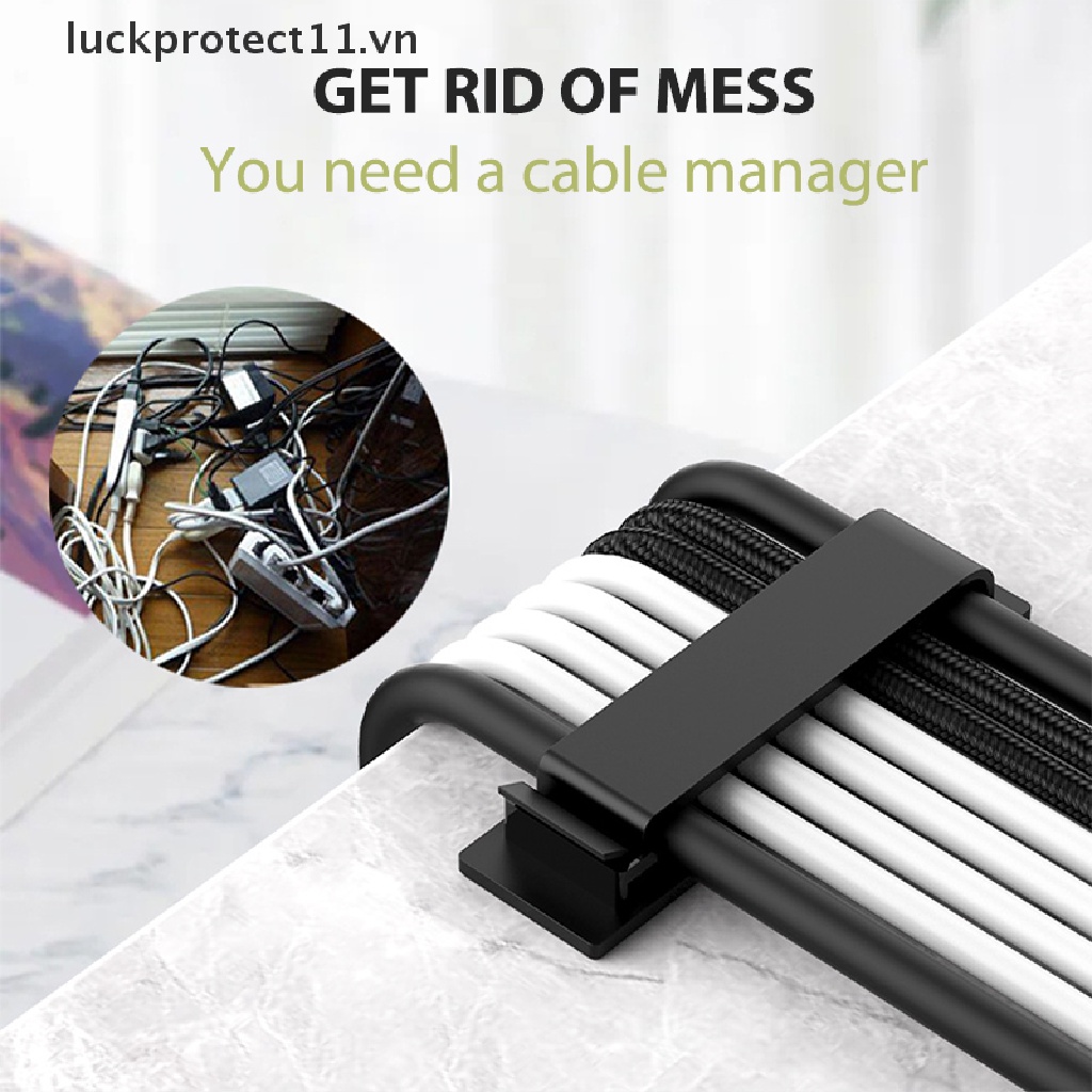 * 3c &amp; Mới * Giá Đỡ Cố Định Dây Cáp USB Để Bàn Sắp Xếp Gọn Gàng Bảo Vệ Chuột.