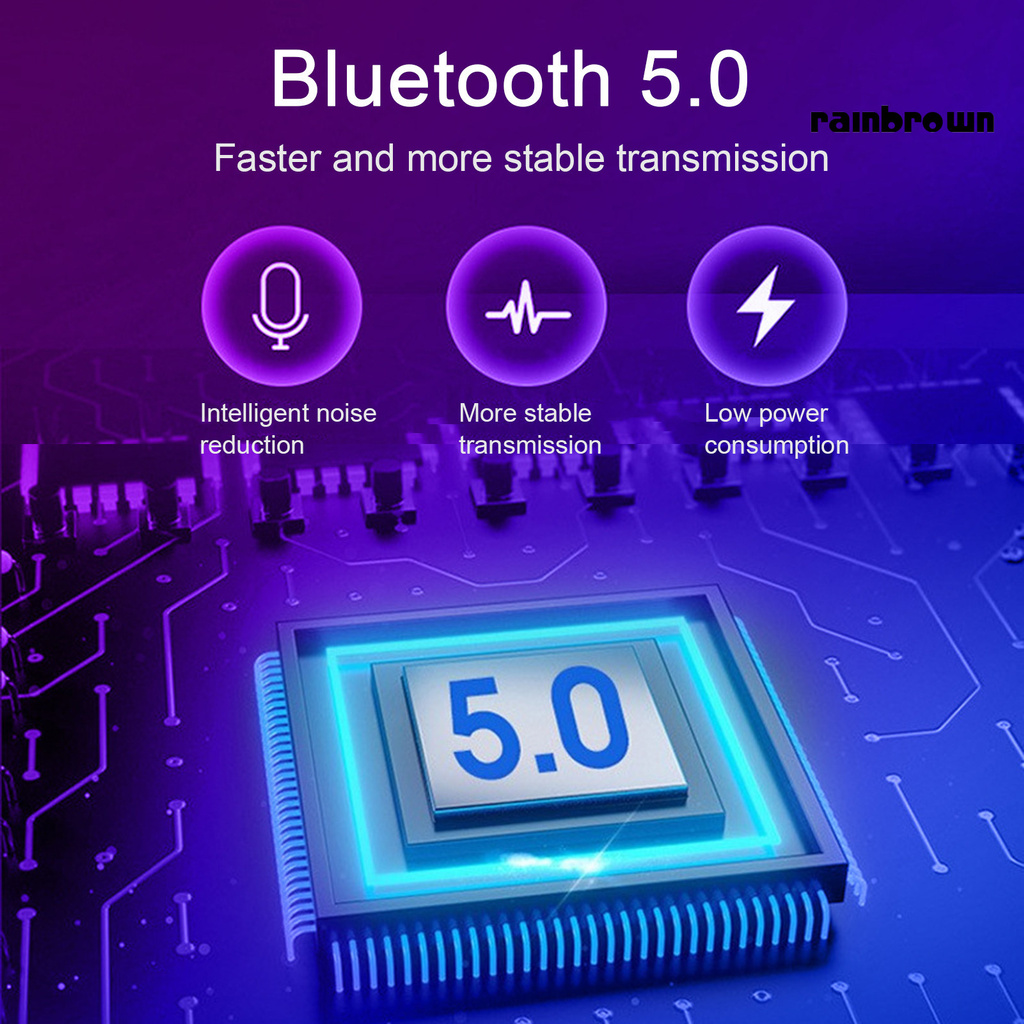 Tai Nghe Bluetooth 5.0 Tws Mini Rej / S100 Kèm Hộp Sạc