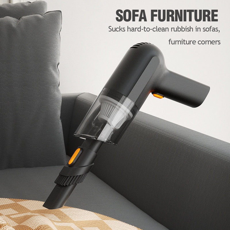 Máy Hút Bụi Cầm Tay Không Dây 3000PA Đa Năng Tiện Dụng