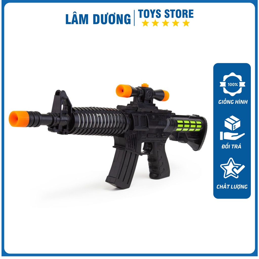 Đồ chơi súng Nhựa chạy pin phát đèn nhạc Rồng Chiến siêu đẹp cho bé trai đồ chơi trẻ em