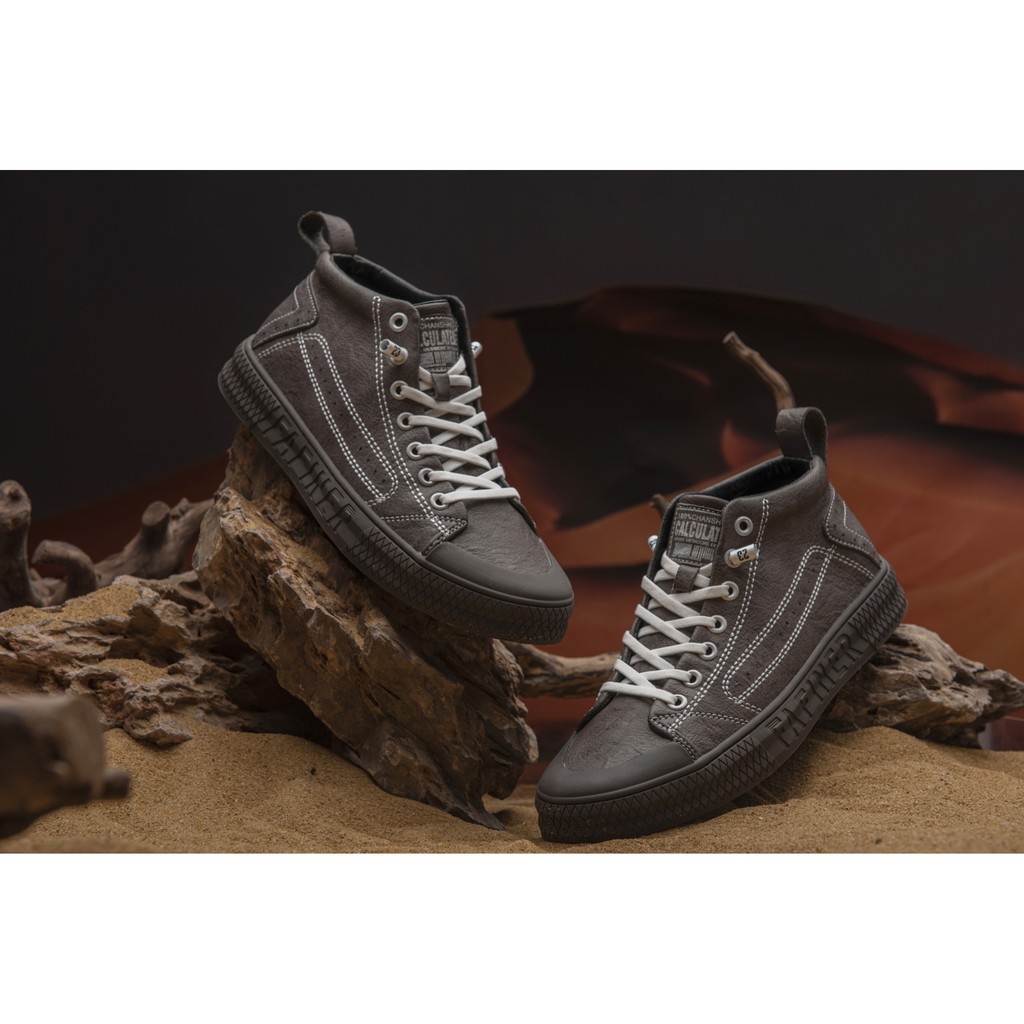 Giày da nam cổ lửng,Giày Nam Sneaker Chất Liệu 100% Da Thật , giày nam cao cổ Đế Cao Su Mềm Phong Cách Trẻ Trung | BigBuy360 - bigbuy360.vn