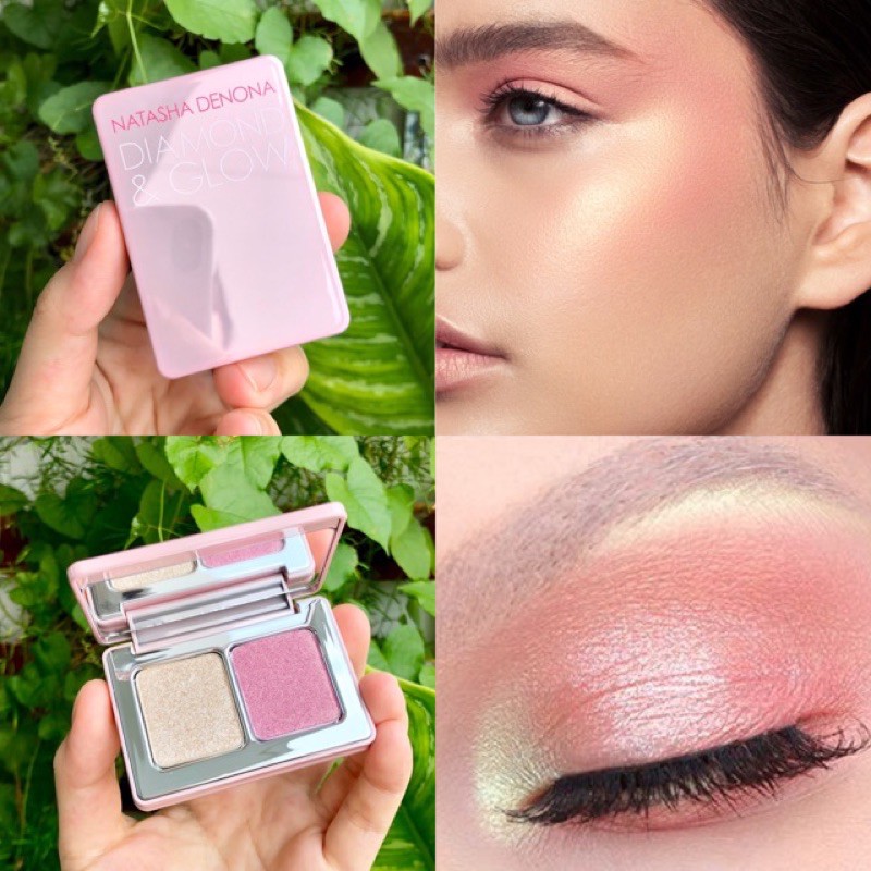 Natasha Denona - Má hồng + highlight Natasha Denona Mini Diamond &amp; Glow Cheek Duo