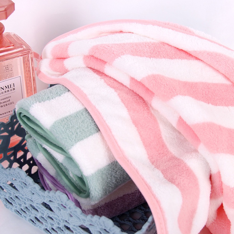 Khăn Tắm Cỡ Lớn 75cmx35cm Thấm Hút Tốt Nhanh Khô Tiện Dụng Cho Người Lớn