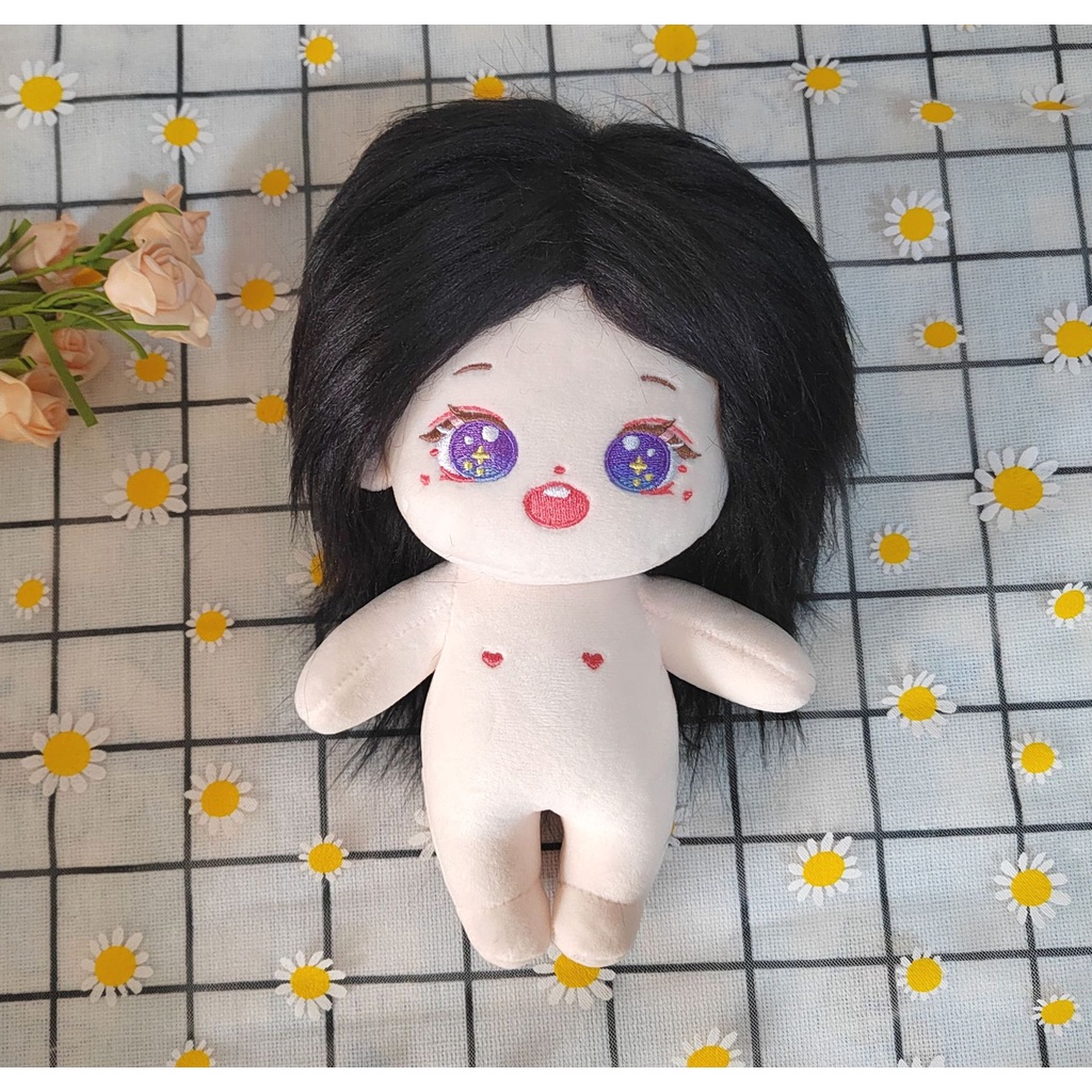 Búp bê không thuộc tính tóc tơ Lan Vi 20cm