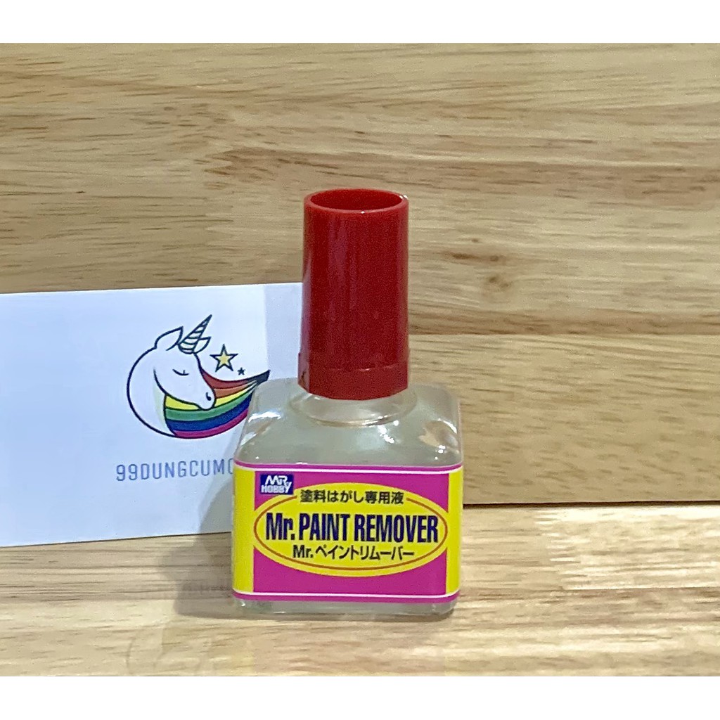 Dung dịch tẩy sơn MR. HOBBY Mr. Paint Remover - Dụng cụ mô hình