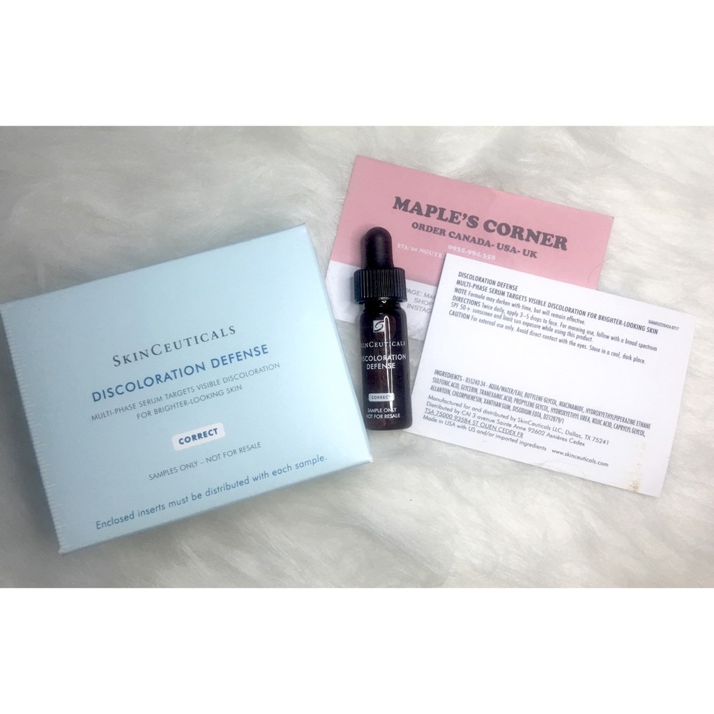 Serum dưỡng sáng Skinceuticals Discoloration Defense 4ml