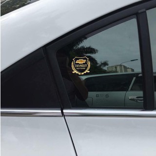 Bộ 2 Logo dạng Bông lúa theo xe Chevrolet