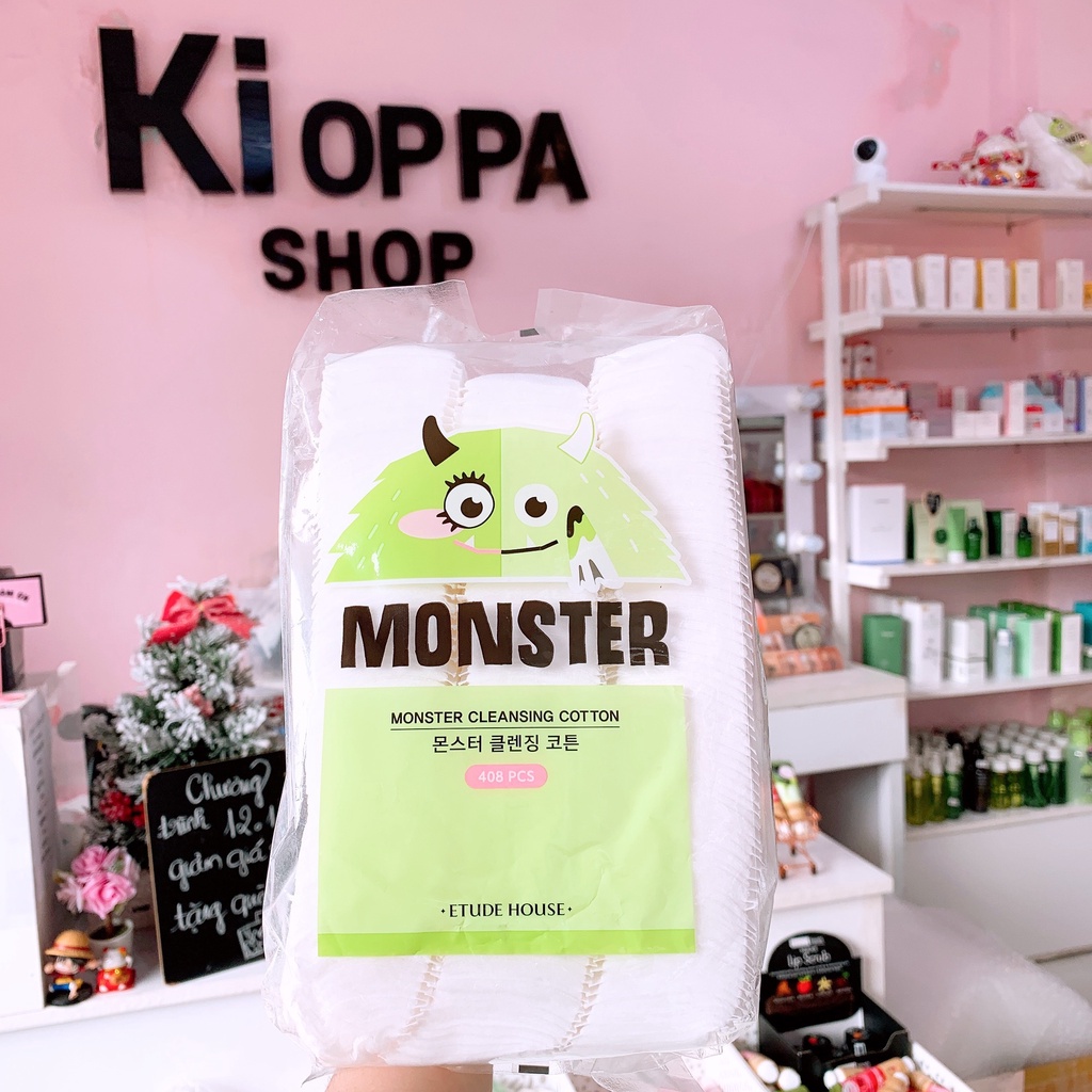 BÔNG TẨY TRANG Nhà ETUDE HOUSE Monster Cleansing Cotton