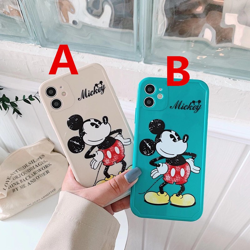 Ốp điện thoại mềm in hình chuột Mickey cho iPhone 12pro 12promax 11 11pro Max 7plus 8 + Xr Xs | BigBuy360 - bigbuy360.vn