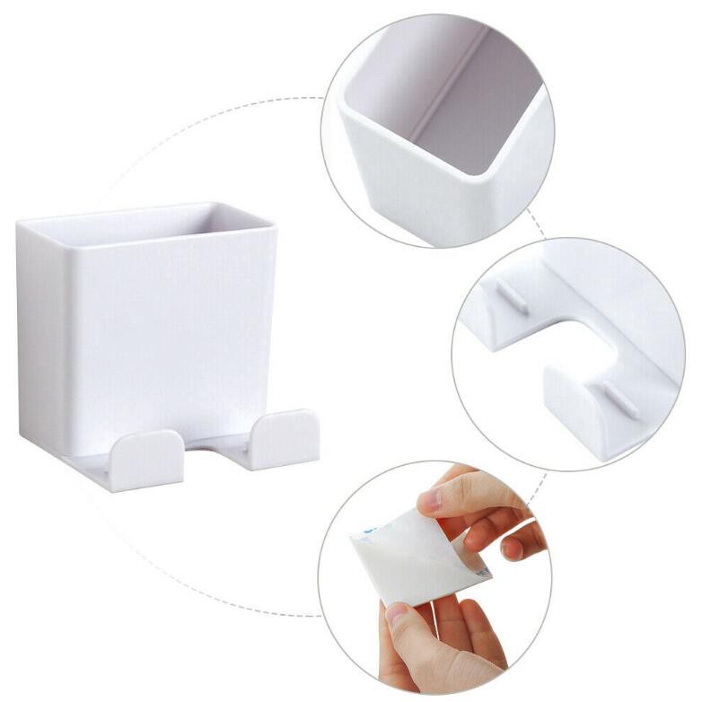 1 Giá Đỡ Điều Khiển Từ Xa / Điện Thoại Gắn Tường Tiện Dụng Cho Gia Đình