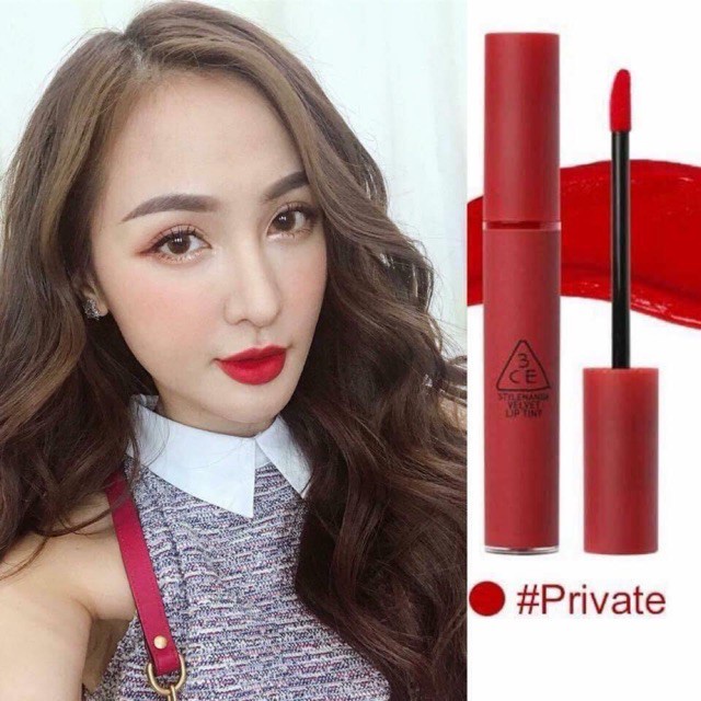 Son Kem Lì FREESHIP Son Kem 3CE Velvet Lip Tint siêu lì