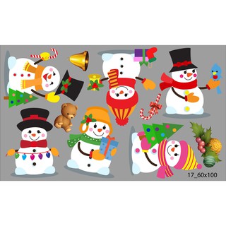 DECAL TRANG TRÍ NOEL 2021 COMBO SỐ 23