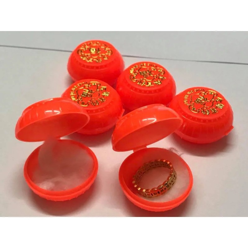 Sỉ Combo 100 hộp đựng nhẫn nhựa,hộp nhẫn nhựa