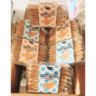 Bánh quế kẹp kem sữa dừa/ dứa Coowy 300g