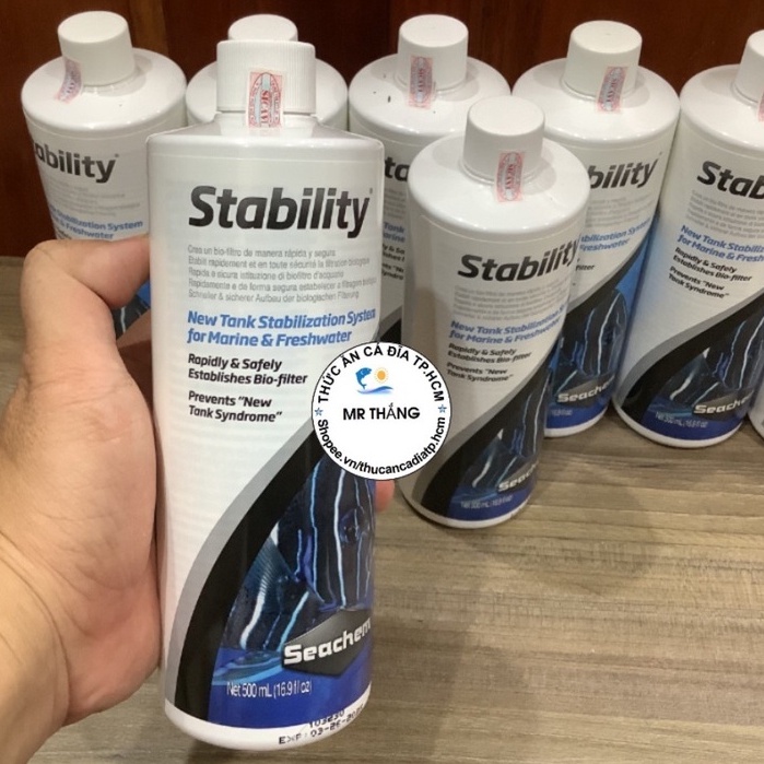 Seachem Stability : Hệ thống vi sinh cho bể cá
