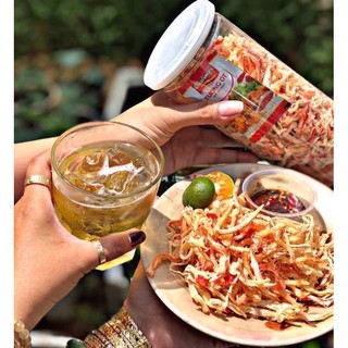 🐙 MỰC XÉ SỢI HẤP NƯỚC DỪA  🥥  300g