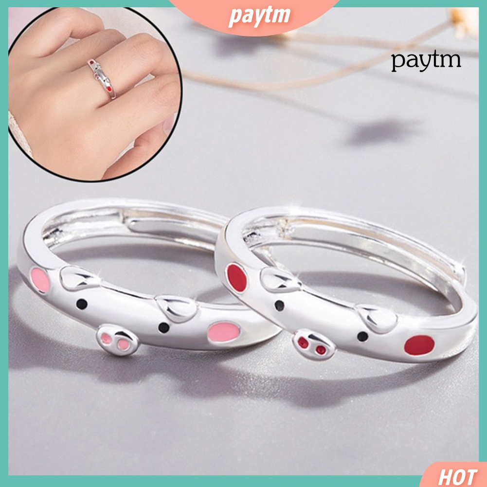 Nhẫn hở hình heo con dễ thương