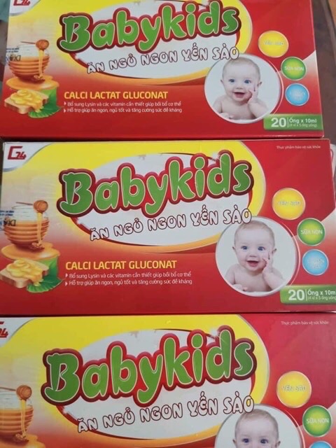 BABYKID YẾN SÀO GIÚP BÉ ĂN NGON ( chuẩn công ty ) | Thế Giới Skin Care