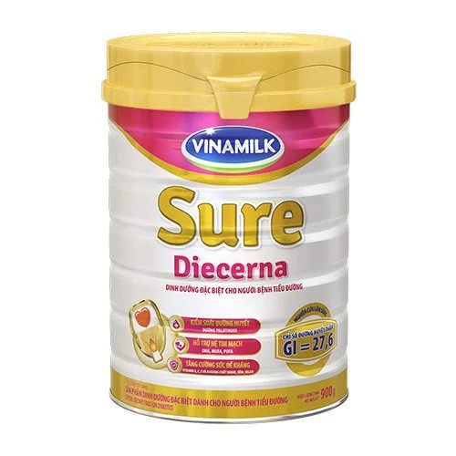 Sữa Bột Vinamilk Sure Diecerna (dinh dưỡng dành cho người bệnh tiểu đường)
