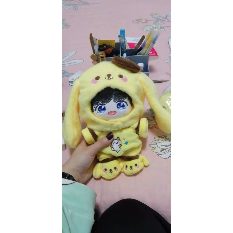 Bộ Cún vàng cho doll 20cm