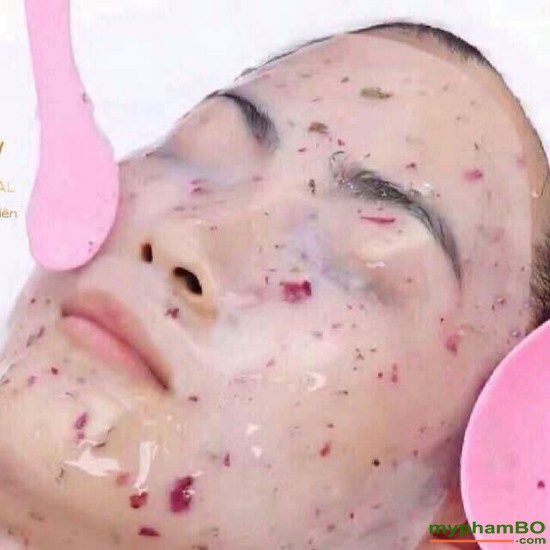 1kg bột mặt nạ hoa hồng cánh dùng trong spa, chăm sóc da