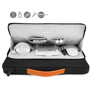 TÚI XÁCH CHỐNG SỐC TOMTOC BRIEFCASE -SLIVER (T082)