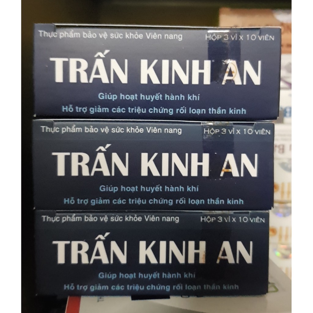 trấn kinh an hộp 30 viên