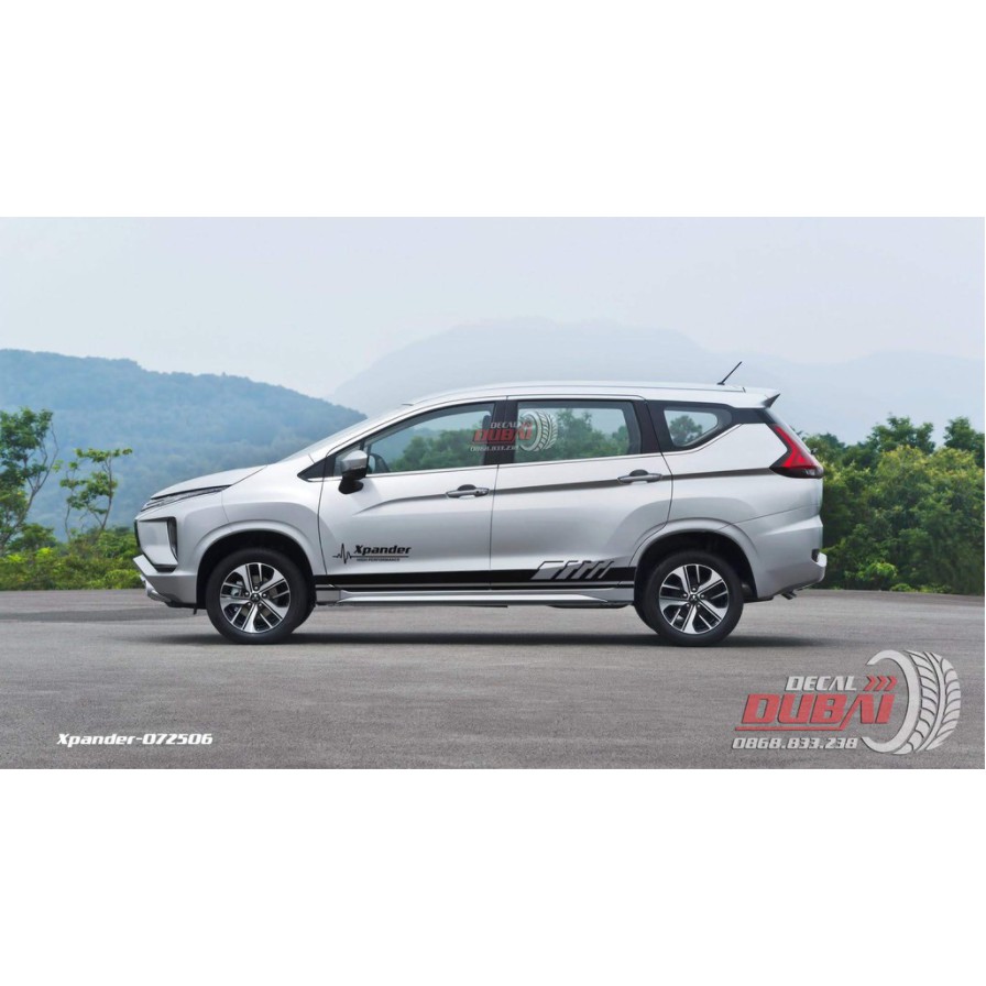 Tem Dán Sườn Xe Xpander Đơn Giản