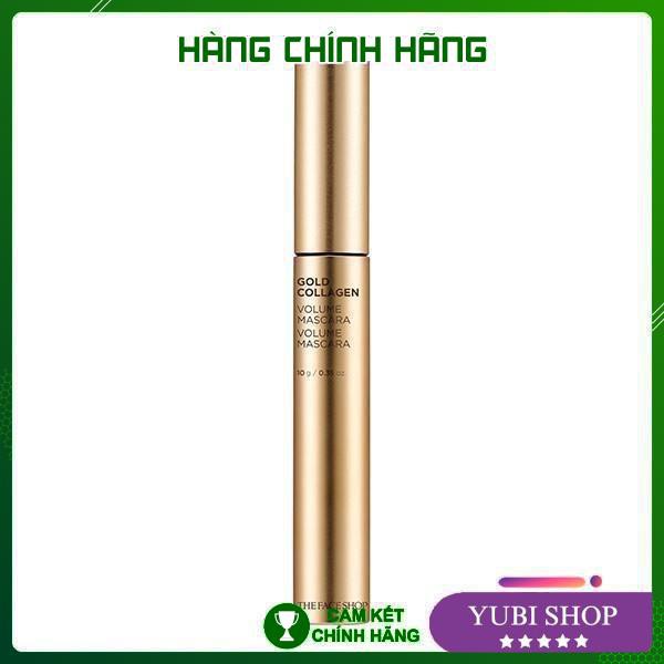 [HÀNG AUTH] MASCARA KIÊM DƯỠNG MI GOLD COLLAGEN VOLUME MASCARA FMGT THE FACE SHOP - HÀN QUỐC